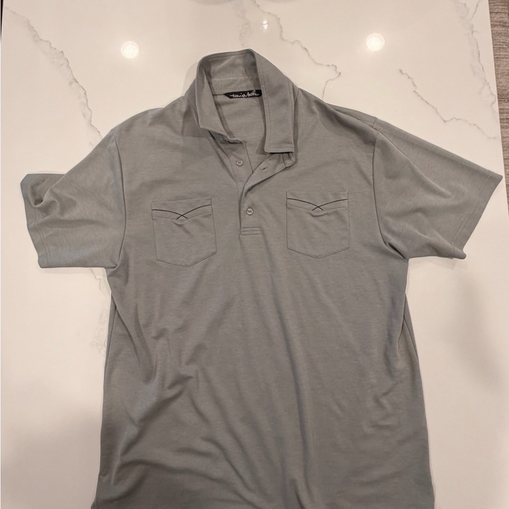 Travis Mathew’s Mens gray XL polo